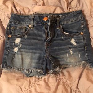 American Eagle Super Stretch Midi Shorts
